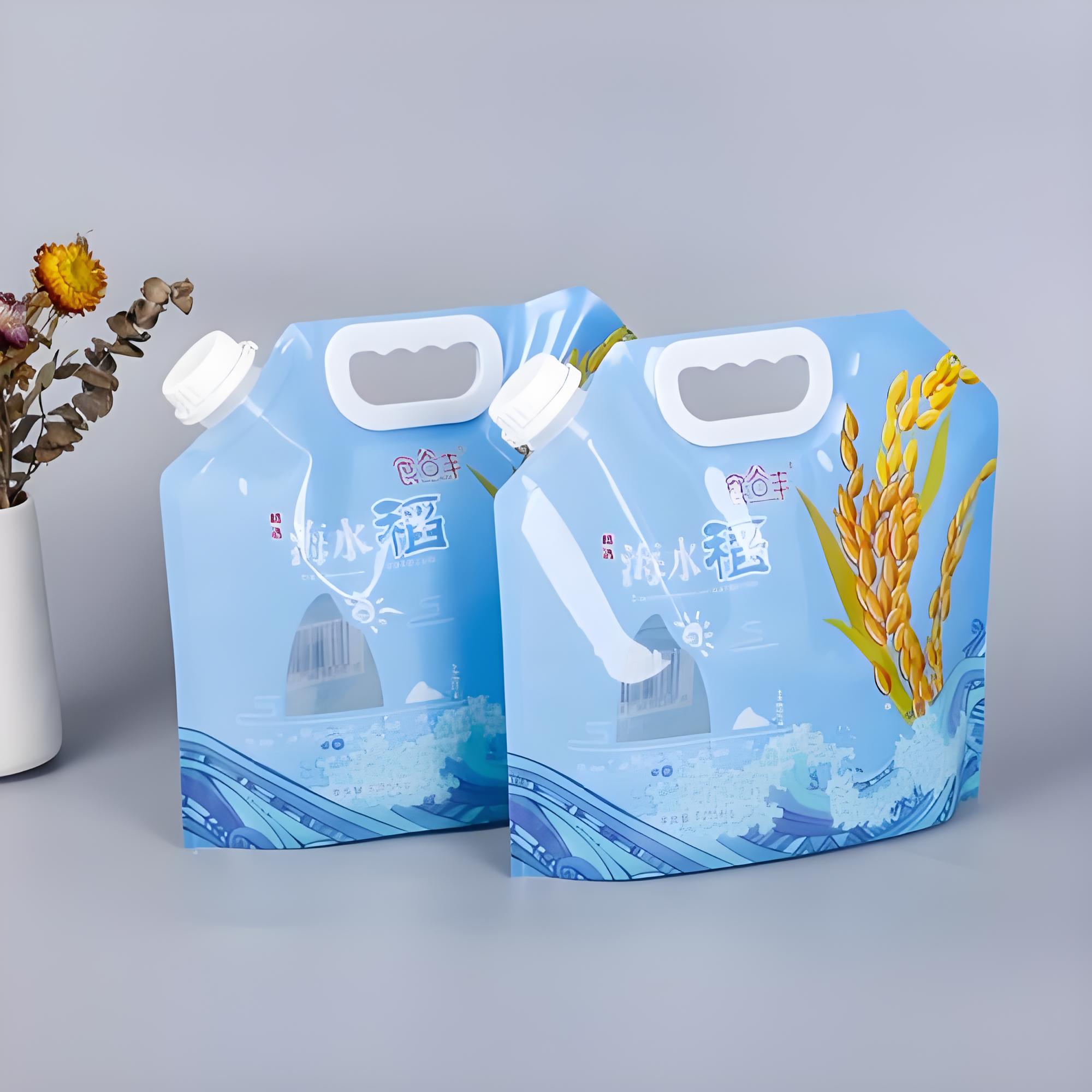 深圳市吸嘴袋八边封袋 - 方案